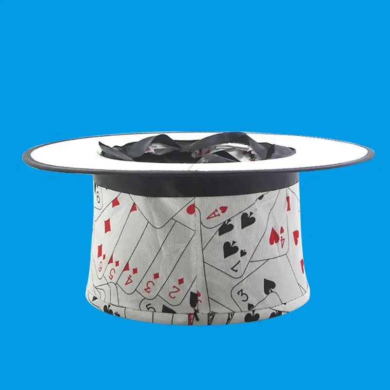 Black Folding Top Hat Spring Magic Tricks Essential Supplies Stage Accessories
Black Folding Top Hat Spring Magic Tricks Essential Supplies Stage Accessories