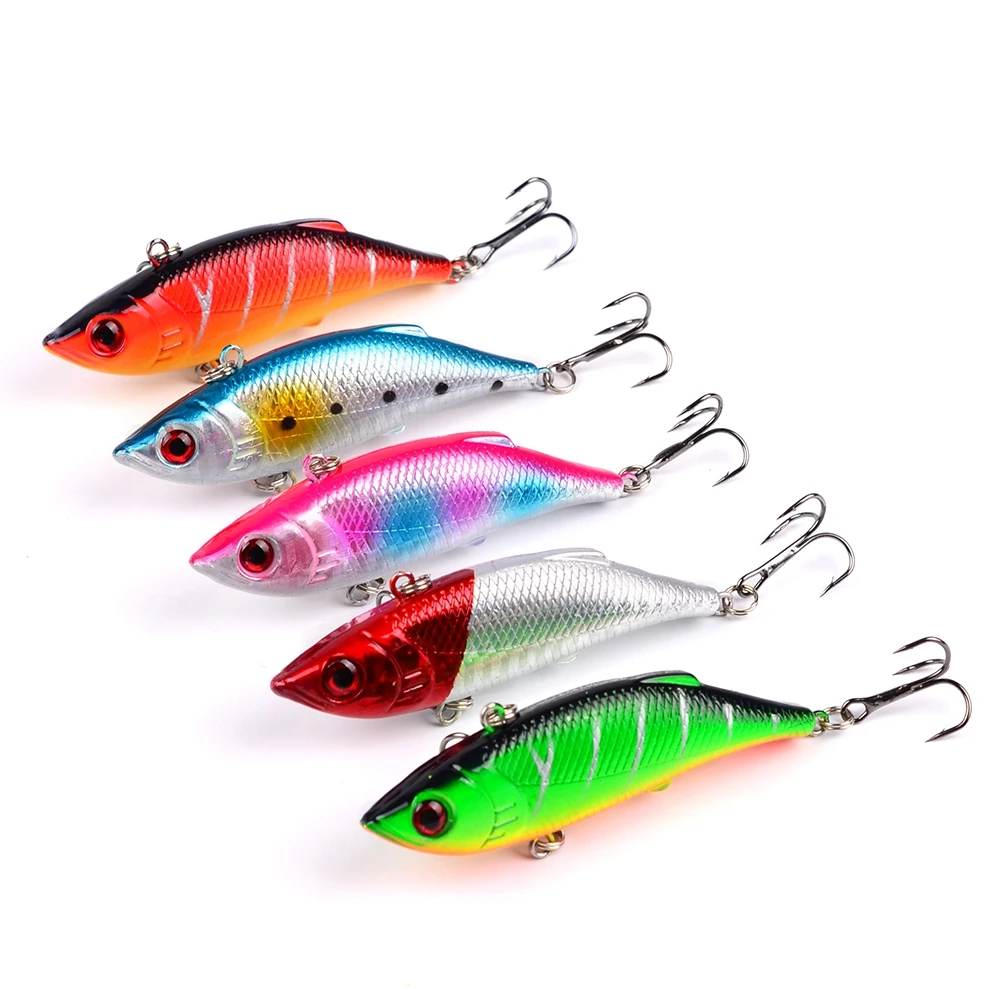 6pcs/lot VIB Fishing Lure 7.5cm 10g Floating Isca Artificial plastic Hard Bait Wobblers crankbait Bass Pike Pesca carp Fishing T
6pcs/lot VIB Fishing Lure 7.5cm 10g Floating Isca Artificial plastic Hard Bait Wobblers crankbait Bass Pike Pesca carp Fishing T