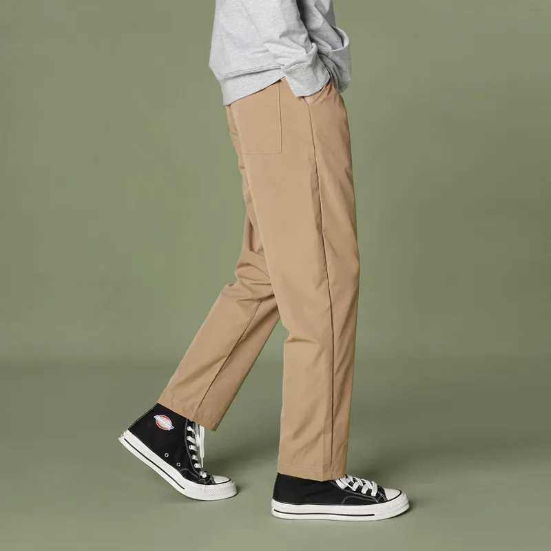 Новинка 2021, мужские брюки на весну и осень, мужские повседневные свободные прямые дышащие спортивные брюки с эластичным поясом 
Новинка 2021, мужские брюки на весну и осень, мужские повседневные свободные прямые дышащие спортивные брюки с эластичным поясом