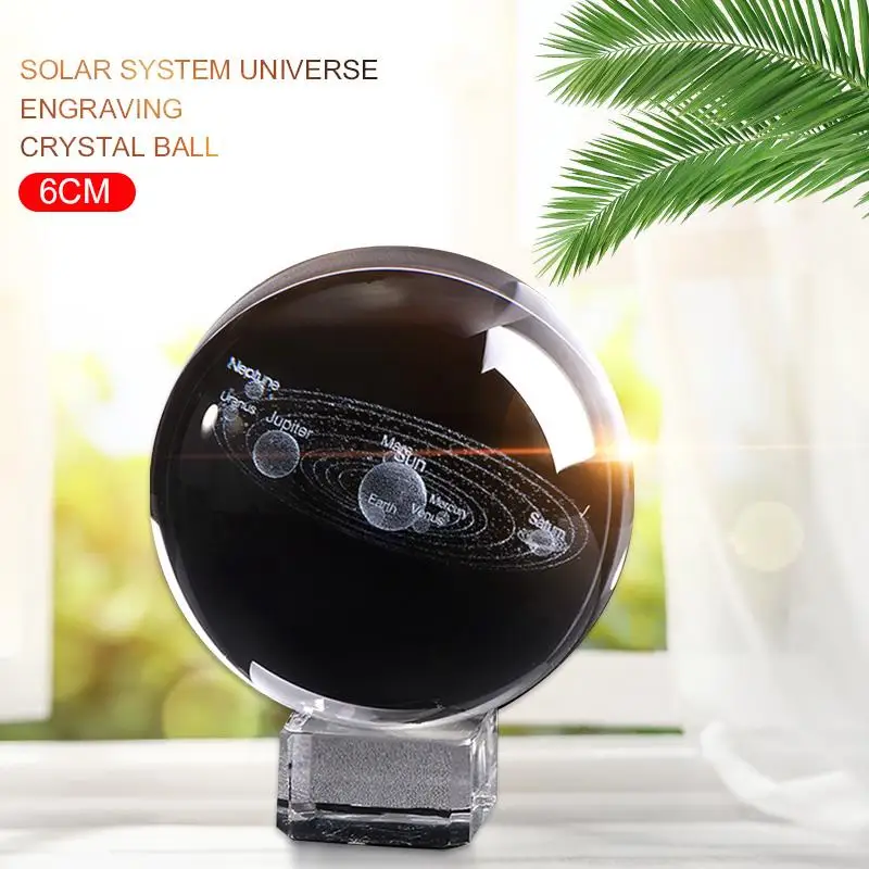 Laser Engraved Quartz Ball Glass Ball Crystal Ball Home Decor Sphere Planets Model for Astrophile Fashion Creative
Laser Engraved Quartz Ball Glass Ball Crystal Ball Home Decor Sphere Planets Model for Astrophile Fashion Creative