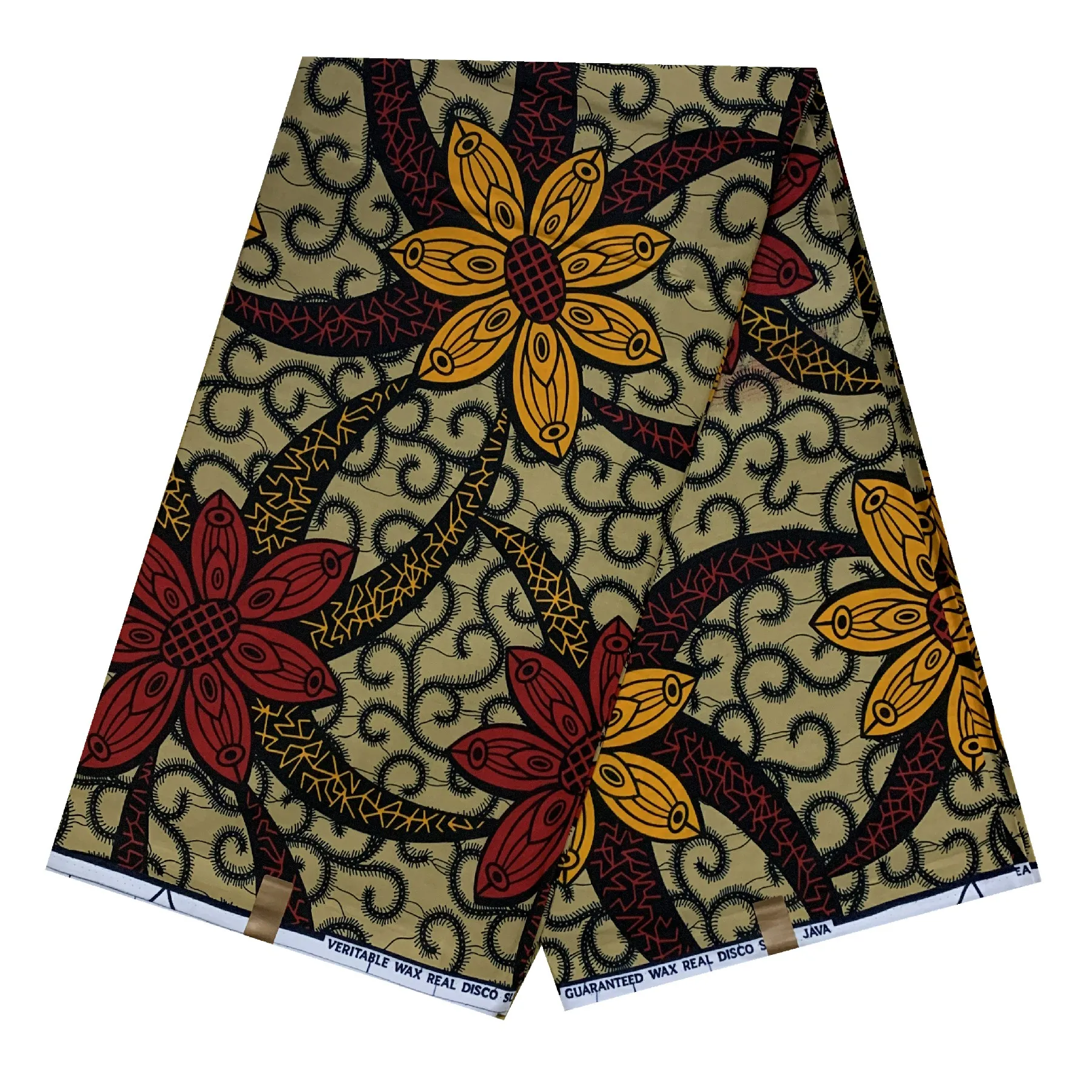 African wax fabric 6yard 100% Cotton Original Real Wax High Quality Wax Fabric Ankara Print fabric Tissue African Fabric
African wax fabric 6yard 100% Cotton Original Real Wax High Quality Wax Fabric Ankara Print fabric Tissue African Fabric