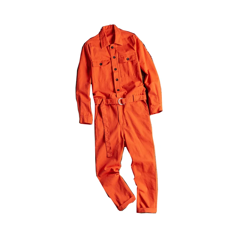 Japanese and Korean long-sleeved jumpsuit men's hip-hop style men's clothing casual loose multi-pocket comfortable overalls oran
Japanese and Korean long-sleeved jumpsuit men's hip-hop style men's clothing casual loose multi-pocket comfortable overalls oran