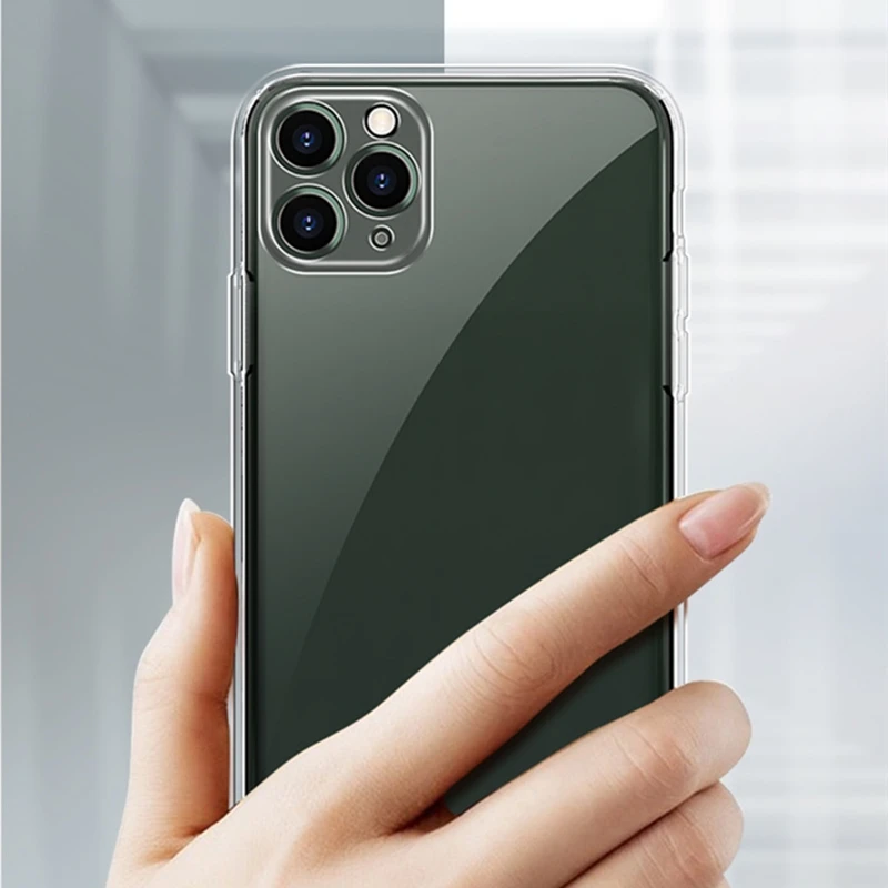 Ultra Thin Clear Phone Case For iPhone 11 7 Case Silicone Soft Back Cover For iPhone 11 Pro XS Max X 8 7 6s Plus 5 SE 11 XR Case
Ultra Thin Clear Phone Case For iPhone 11 7 Case Silicone Soft Back Cover For iPhone 11 Pro XS Max X 8 7 6s Plus 5 SE 11 XR Case