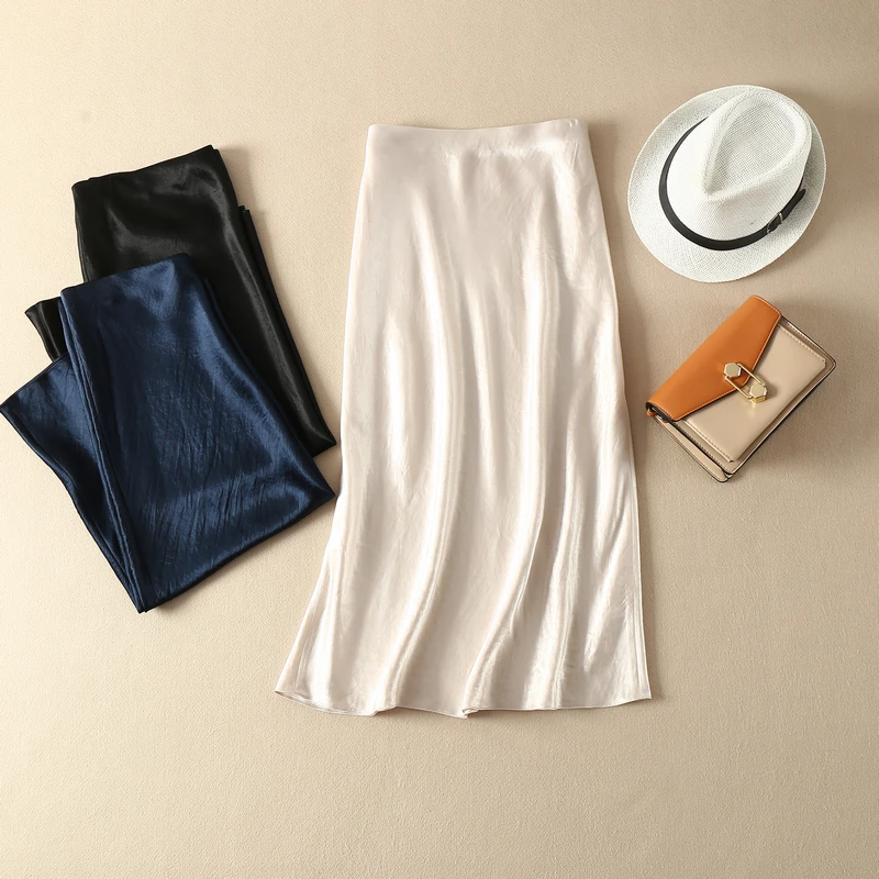 2021 Women Skirt Spring and Sunmmer Skirt Elastic Waist Fashion Fishtail Skirt Half Skirt Midi Solid Color Skirt
2021 Women Skirt Spring and Sunmmer Skirt Elastic Waist Fashion Fishtail Skirt Half Skirt Midi Solid Color Skirt