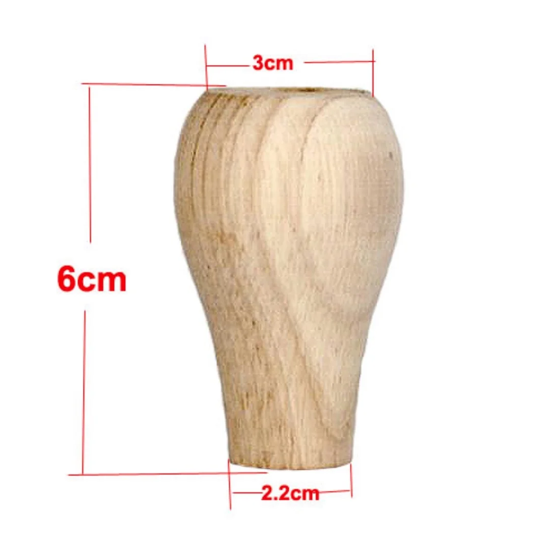 4 шт./лот, H:60 мм, ножки для мебели из массива дерева
4 шт./лот, H:60 мм, ножки для мебели из массива дерева