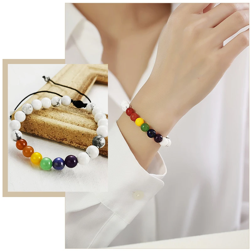 Bohemia Colorful Lava Stone Beads Bracelets for Women, Handmade Briaded Rope Length Adjustable,Balance Wristband Jewelry
Bohemia Colorful Lava Stone Beads Bracelets for Women, Handmade Briaded Rope Length Adjustable,Balance Wristband Jewelry