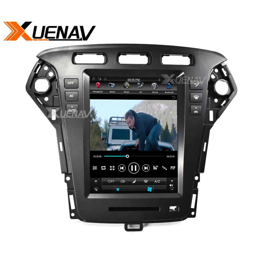 PX6 Tesla style для ford Mondeo fusion 2011 2012 2013 автомобильный gps-плеер android автомобильное радио