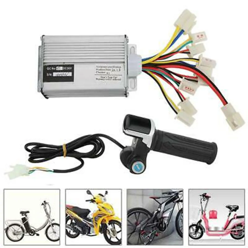 36V 1000W Brush E-Bike Controller Thumb Throttle Grip Set Lock Electric DC Brushed Motor With Lock Electric Bike Accessories
36V 1000W Brush E-Bike Controller Thumb Throttle Grip Set Lock Electric DC Brushed Motor With Lock Electric Bike Accessories