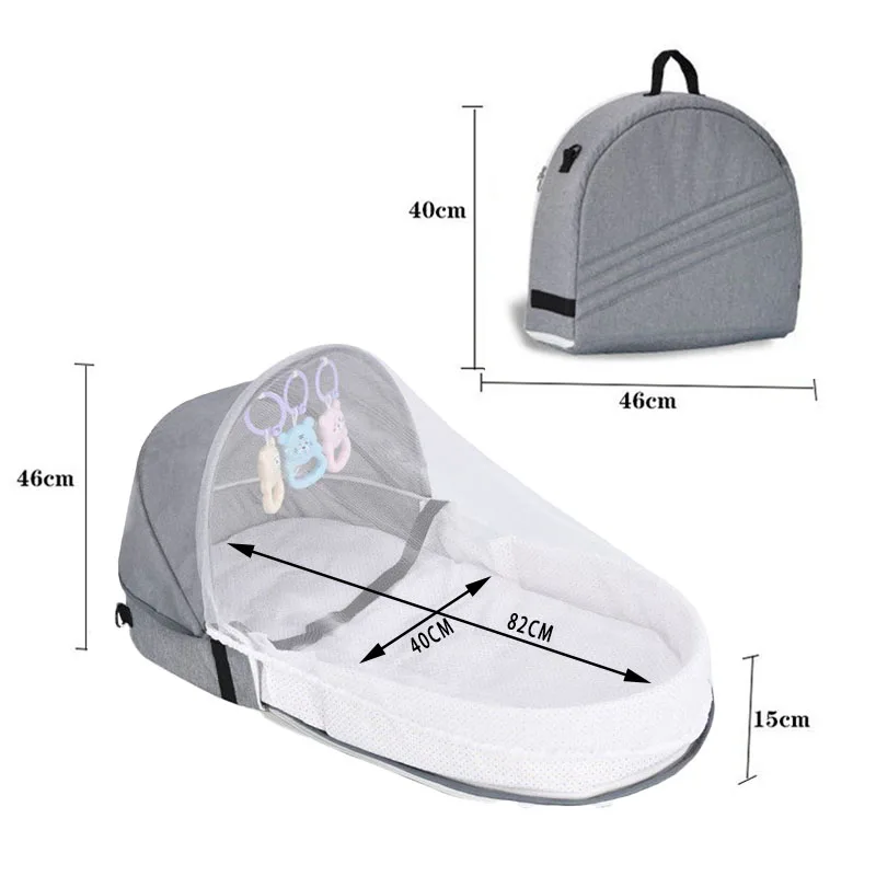 Baby Bed Portable Baby Nest Bed Travel Sun Protection Mosquito Net with Foldable Breathable Infant Sleeping Basket
Baby Bed Portable Baby Nest Bed Travel Sun Protection Mosquito Net with Foldable Breathable Infant Sleeping Basket