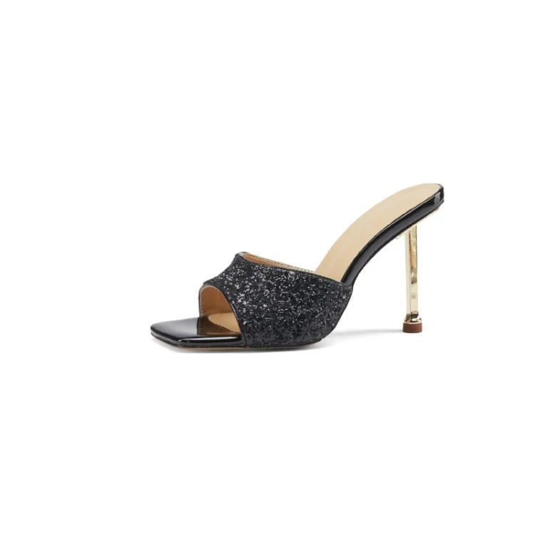 Fashion new summer 2021 thin high heel sandals two wear sandals Sequin black gold silver red wedding shoes
Fashion new summer 2021 thin high heel sandals two wear sandals Sequin black gold silver red wedding shoes