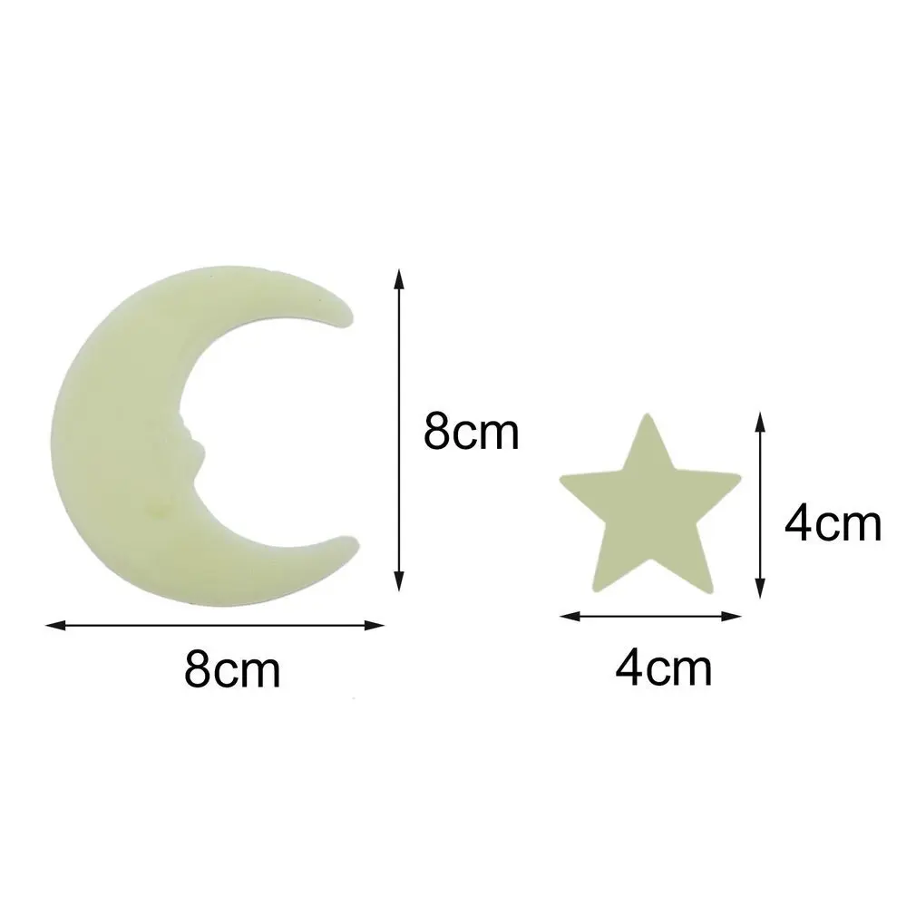 Stars Moon Glow Style In The Dark DIY Luminous Fluorescent Decal Wall Stickers Home Kids Rooms Bedroom Wall Decoration
Stars Moon Glow Style In The Dark DIY Luminous Fluorescent Decal Wall Stickers Home Kids Rooms Bedroom Wall Decoration
