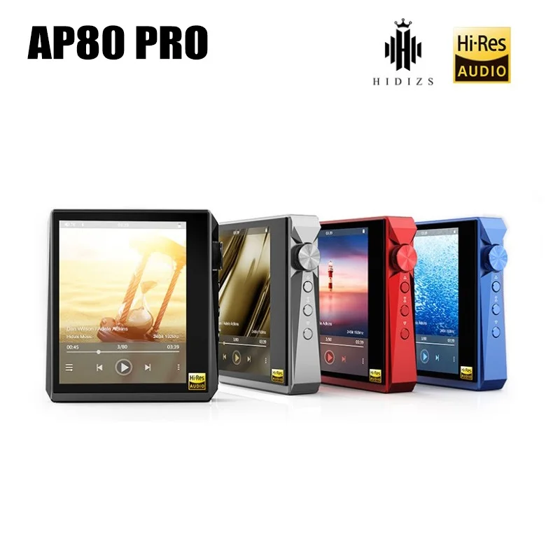 Hidizs AP80 PRO Bluetooth MP3 Music Player Balanced Out HiFi Audio Portable Hi-Res FLAC LDAC Apt-X DAC DSD 64/128 FM Radio DAP
Hidizs AP80 PRO Bluetooth MP3 Music Player Balanced Out HiFi Audio Portable Hi-Res FLAC LDAC Apt-X DAC DSD 64/128 FM Radio DAP