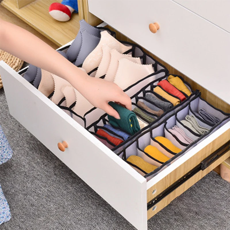 11Grids Underwear Bra Drawer Organizer for Clothes Home Separated Wardrobe Putting Socks Underpants Ties Storage Divider Boxes
11Grids Underwear Bra Drawer Organizer for Clothes Home Separated Wardrobe Putting Socks Underpants Ties Storage Divider Boxes