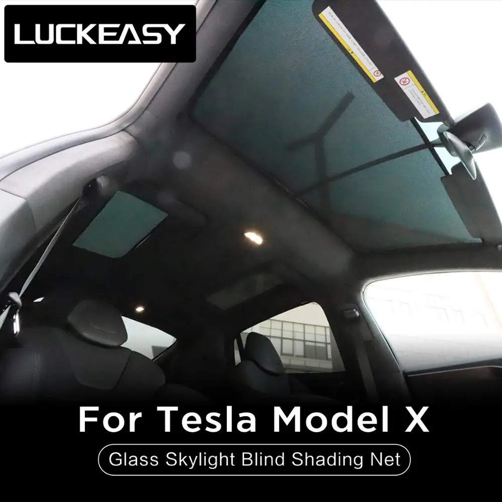 LUCKEASY Skylight Blind Shading Net For Tesla Model X or Tesla ModelS Glass Roof Sunshade Car Skylight Blind Shading Net
LUCKEASY Skylight Blind Shading Net For Tesla Model X or Tesla ModelS Glass Roof Sunshade Car Skylight Blind Shading Net