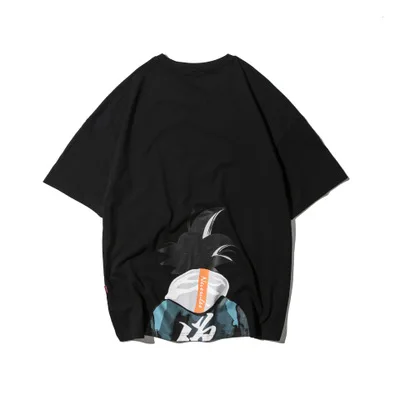 Japanese-style Short Sleeve Popular T-shirt Men's Trend Back Anime Printed Half-sleeve Shirt Teenager Loose-Fit Harajuku NT003
Japanese-style Short Sleeve Popular T-shirt Men's Trend Back Anime Printed Half-sleeve Shirt Teenager Loose-Fit Harajuku NT003