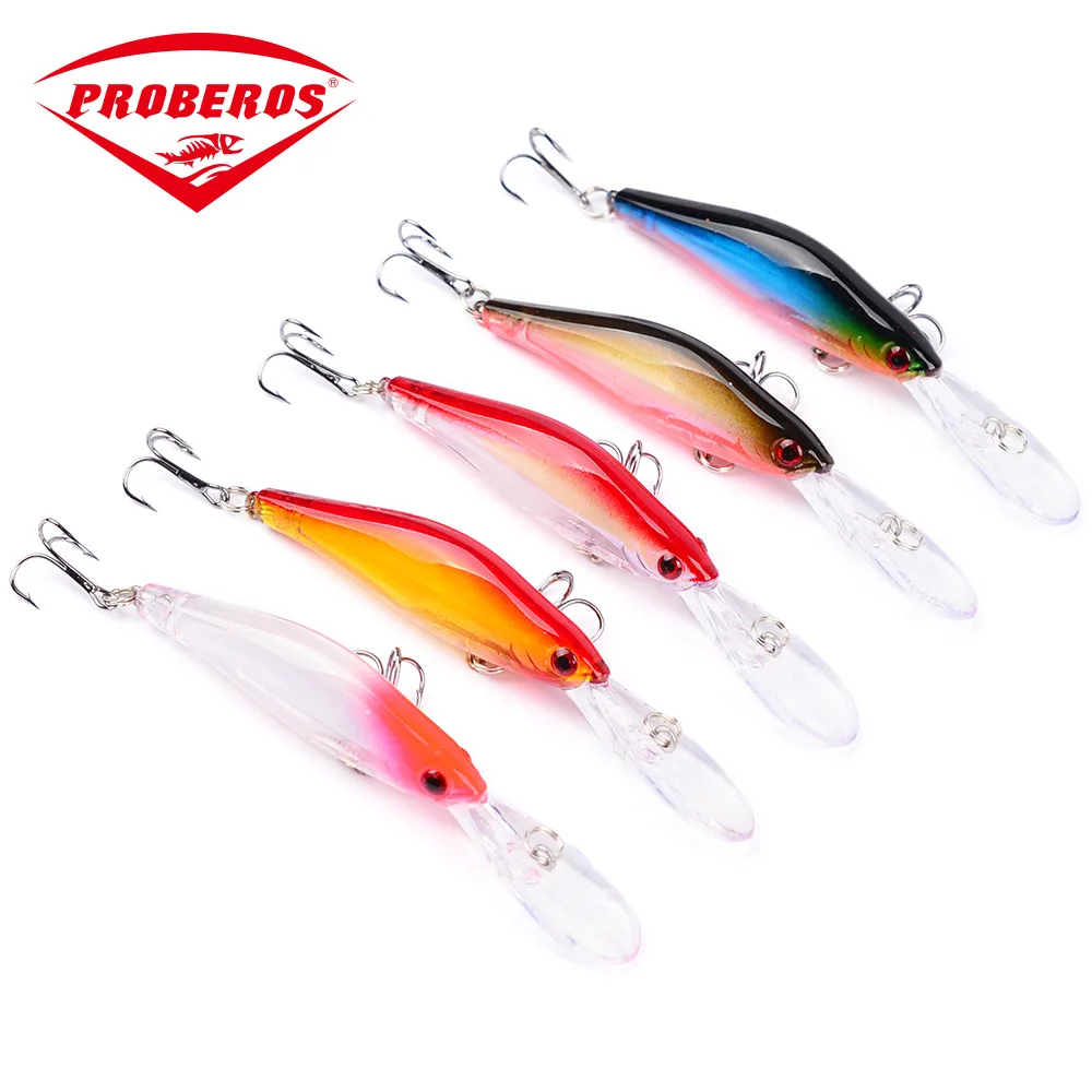 2pcs New Classic Lures Bait Minnow Plastic Colorful Laser Plastic Hard Bait 8g/10cm 8# Hook /40
2pcs New Classic Lures Bait Minnow Plastic Colorful Laser Plastic Hard Bait 8g/10cm 8# Hook /40