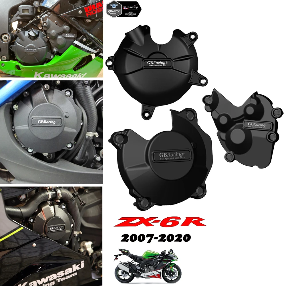 Защитный чехол для двигателя мотоцикла Чехол Для GB Racing For KAWASAKI ZX6R 2007 08 09 10 12 13 14 15 16