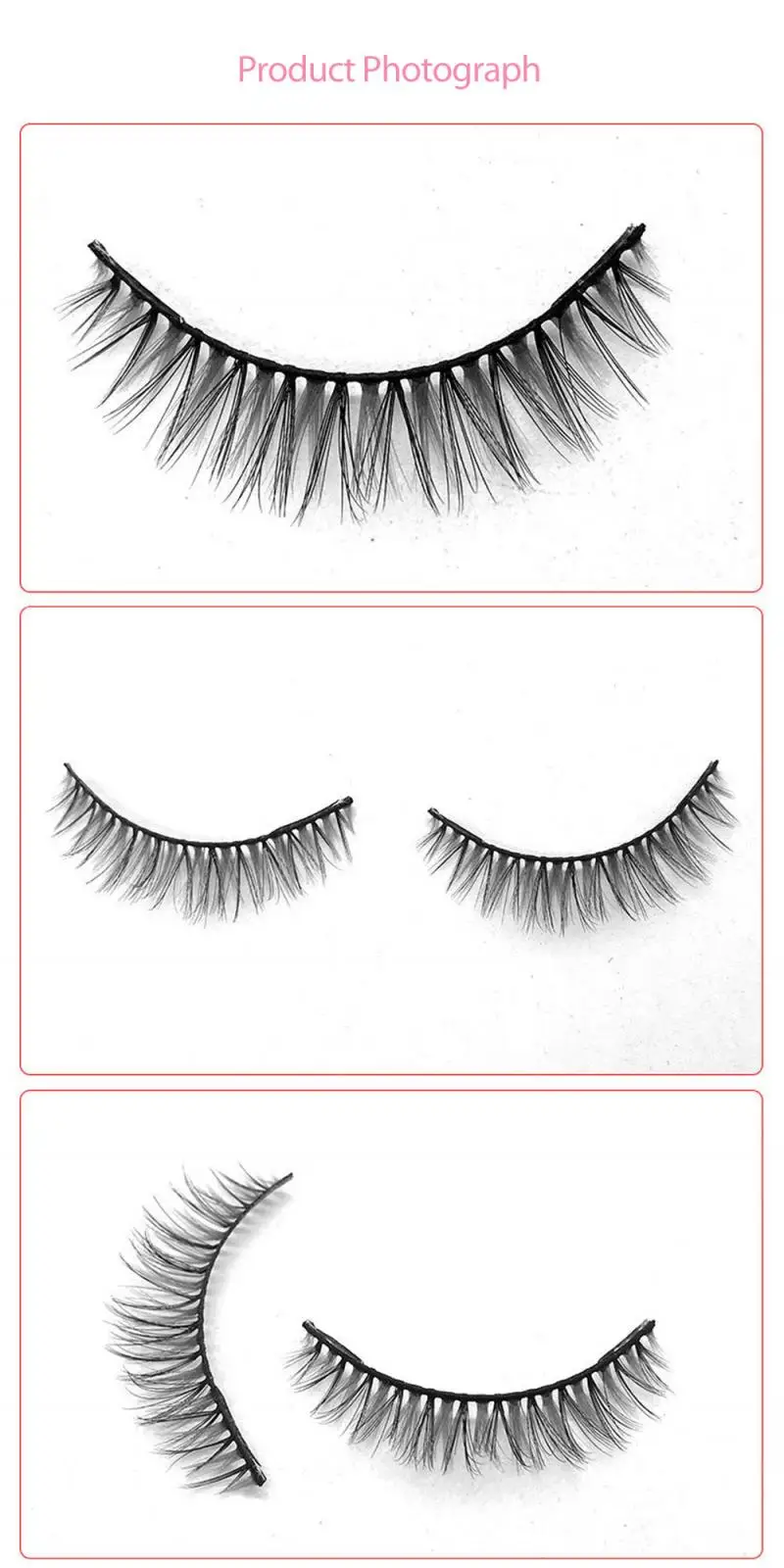 Girl's Maraisdai Four Pairs Of False Eyelashes, Comfortable And Soft, Handmade
Girl's Maraisdai Four Pairs Of False Eyelashes, Comfortable And Soft, Handmade