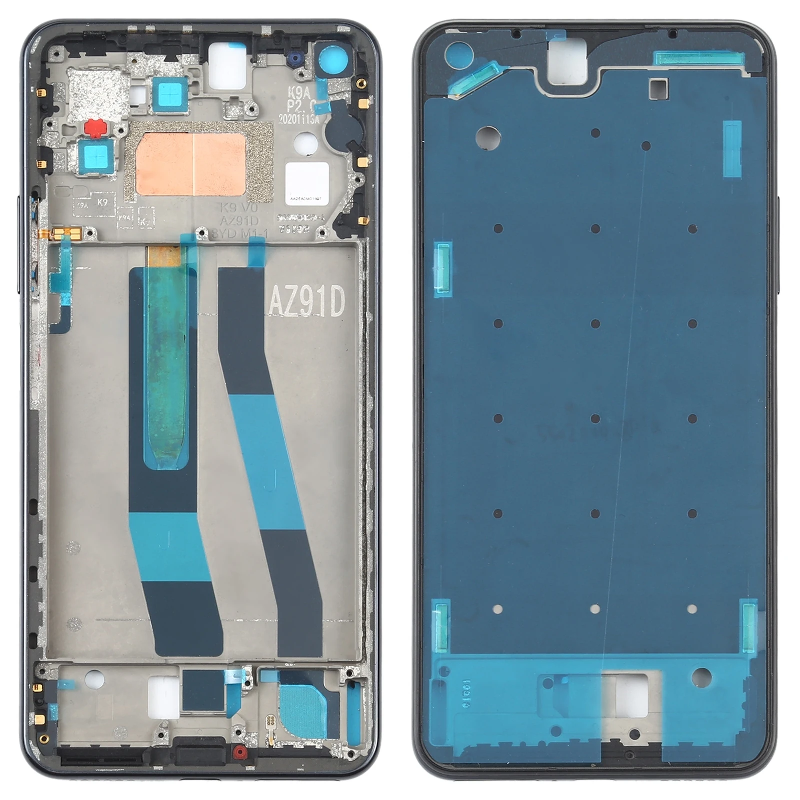 Оригинальный передний корпус LCD Рамка рамка пластина для Xiaomi Mi 11 Lite 5G / Mi 11 Youth
Оригинальный передний корпус LCD Рамка рамка пластина для Xiaomi Mi 11 Lite 5G / Mi 11 Youth