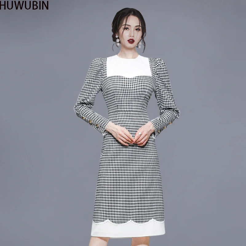 2021 Autumn New Korean Chic Round Neck Slim Fit High-End Temperament Fashionable Elegant High Waist Avant-Garde Dress
2021 Autumn New Korean Chic Round Neck Slim Fit High-End Temperament Fashionable Elegant High Waist Avant-Garde Dress