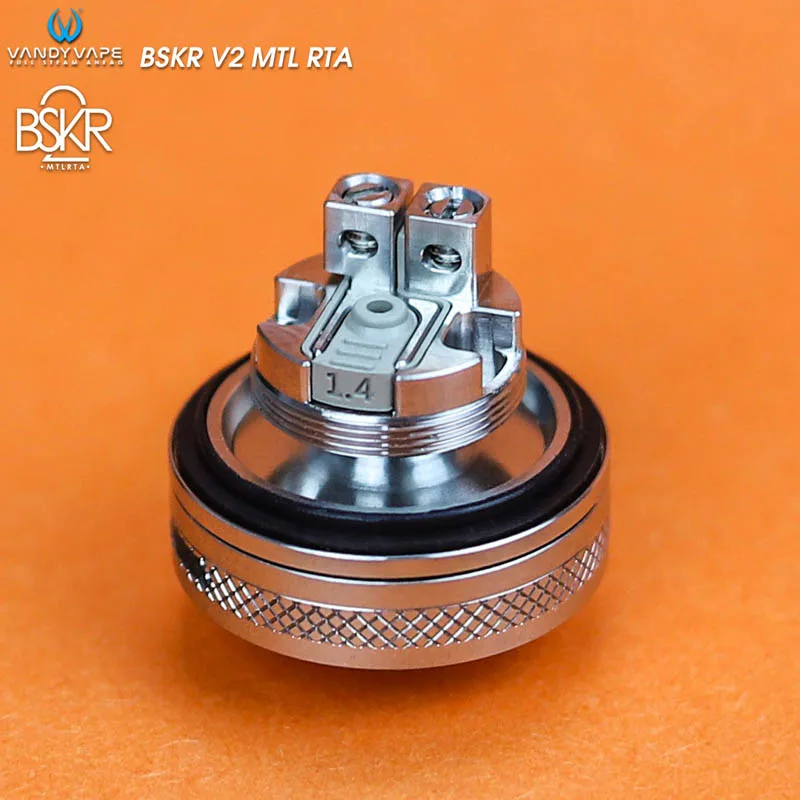 Оригинальная электронная сигарета Vandy Vape Berserker V2 MTL RTA Tank 3ML Atomizer VandyVape BSKR 24 мм |