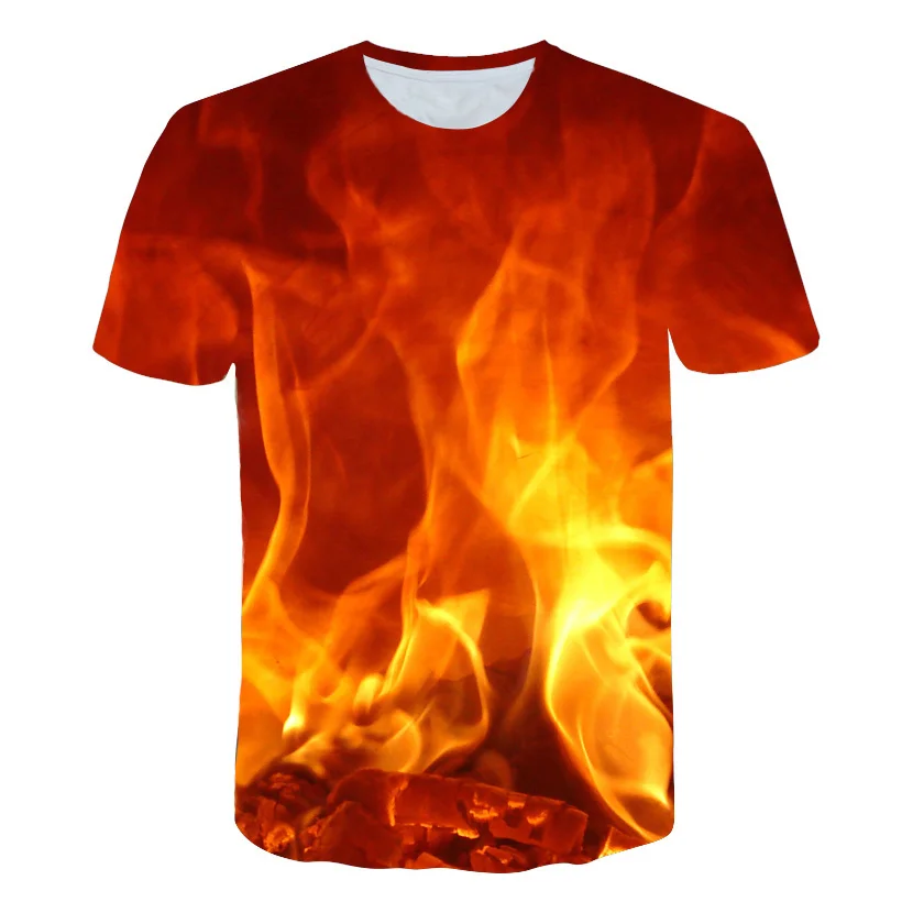 Children Short Sleeve 3D Print Casual Boys and Girls 2021 Hot T-Shirt Top Flame Print
Children Short Sleeve 3D Print Casual Boys and Girls 2021 Hot T-Shirt Top Flame Print