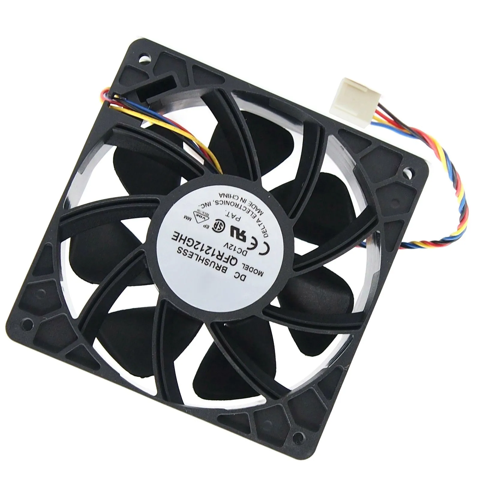 2021 New QFR1212GHE 4P 12V 2.7A 12038 Ant S7 S9 Server cooling fan for Bitcoin Miner 6200RPM
2021 New QFR1212GHE 4P 12V 2.7A 12038 Ant S7 S9 Server cooling fan for Bitcoin Miner 6200RPM