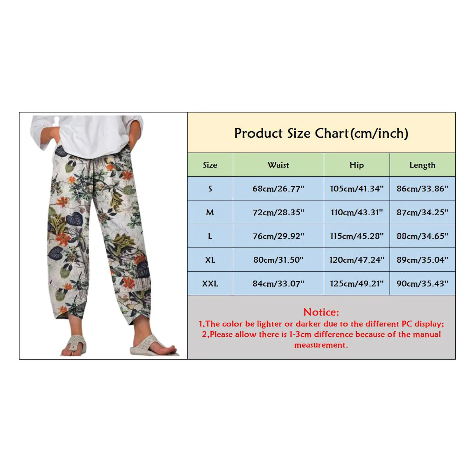 2021 Women's Vintage Pants Casual Print Elastic Waist Linen Wide Leg Trousers Summer Loose Comfortable Pantalones De Mujer
2021 Women's Vintage Pants Casual Print Elastic Waist Linen Wide Leg Trousers Summer Loose Comfortable Pantalones De Mujer