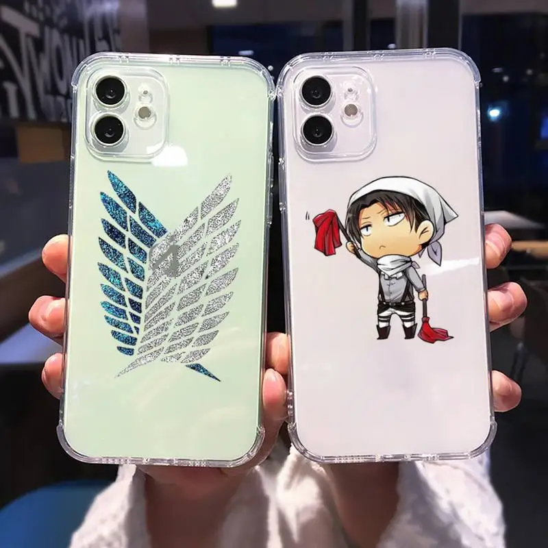 Attack on Titan Anime Phone Case For iphone 13 12 11 8 7 plus mini x xs xr pro max Transparent soft
Attack on Titan Anime Phone Case For iphone 13 12 11 8 7 plus mini x xs xr pro max Transparent soft