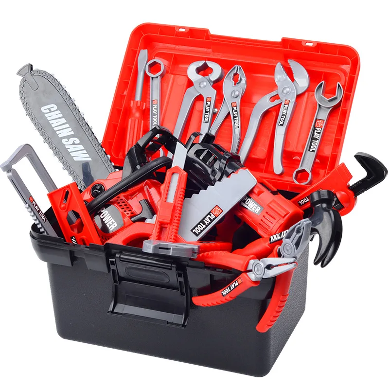 Kids Toolbox Kit Educational Toys Simulation Repair Tools Toys Drill Plastic Game Learning Engineering Puzzle Toys Gifts For Boy
Kids Toolbox Kit Educational Toys Simulation Repair Tools Toys Drill Plastic Game Learning Engineering Puzzle Toys Gifts For Boy