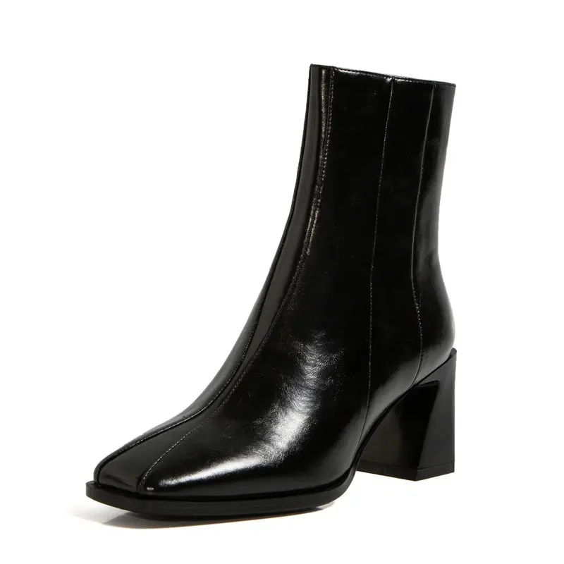 Fashion Genuine Leather Shoes Woman Side Zipper High Heels Boots mixed colors Boots Platform Winter Party Wedding Ankle Boots
Fashion Genuine Leather Shoes Woman Side Zipper High Heels Boots mixed colors Boots Platform Winter Party Wedding Ankle Boots