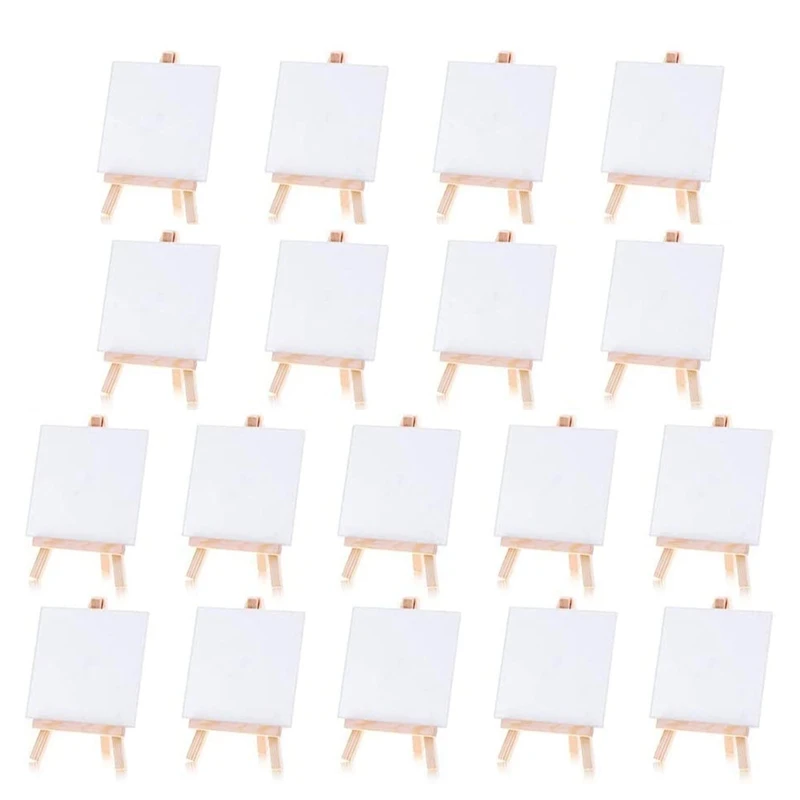 Children's Painting Canvas Easel, 18Pcs Mini Painting Canvas Painting Set Painting Craft Drawing for Children's Painting
Children's Painting Canvas Easel, 18Pcs Mini Painting Canvas Painting Set Painting Craft Drawing for Children's Painting