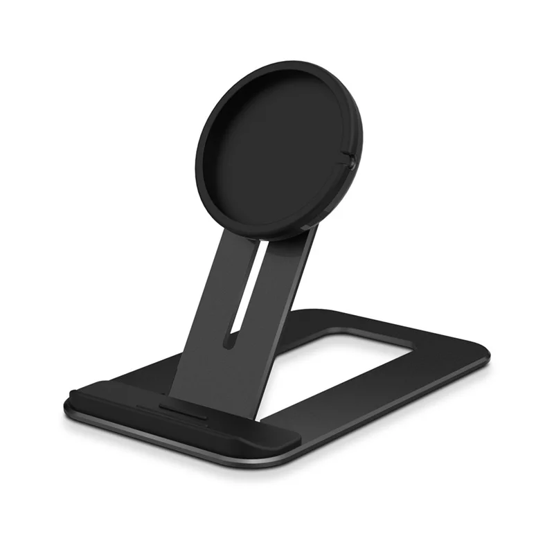 Magnetic Wireless Charger For iPhone12 Pro Max Mini Aluminum Alloy Adjustable Phone Holder For Magsafe Wireless Charging Bracket 
Magnetic Wireless Charger For iPhone12 Pro Max Mini Aluminum Alloy Adjustable Phone Holder For Magsafe Wireless Charging Bracket