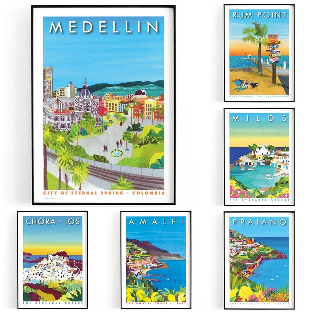 Printed Medellin Rum Point Beach Canvas Painting Wall Art City Landscape Travel Poster Home Decor Bedroom Modular Pictures Frame
Printed Medellin Rum Point Beach Canvas Painting Wall Art City Landscape Travel Poster Home Decor Bedroom Modular Pictures Frame