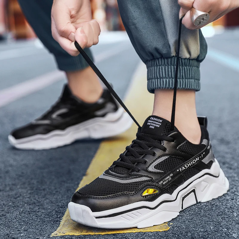 spring Hot Sale Sneakers Young Man Street Sneakers Men Trend Outdoor Leisure Shoes Non-slip Breathable Comfortable Sneakers
spring Hot Sale Sneakers Young Man Street Sneakers Men Trend Outdoor Leisure Shoes Non-slip Breathable Comfortable Sneakers