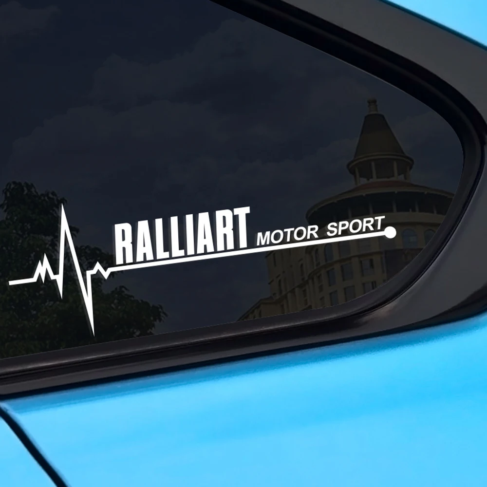 Наклейки на боковые окна автомобиля для Mitsubishi Ralliart Outlander 3 Lancer 10 9 EX ASX L200 Carisma Colt Pajero