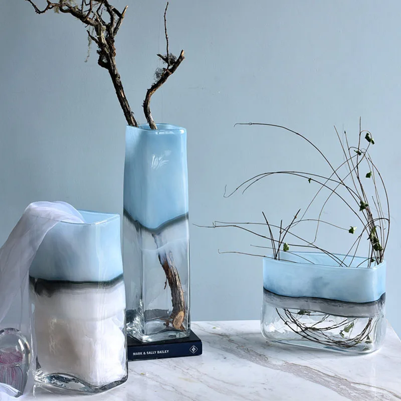 Nordic Glass Vase Simple And Creative Living Room Home TV Cabinet Desktop Decorations Garden Office Desk Ornaments Wedding Gifts
Nordic Glass Vase Simple And Creative Living Room Home TV Cabinet Desktop Decorations Garden Office Desk Ornaments Wedding Gifts