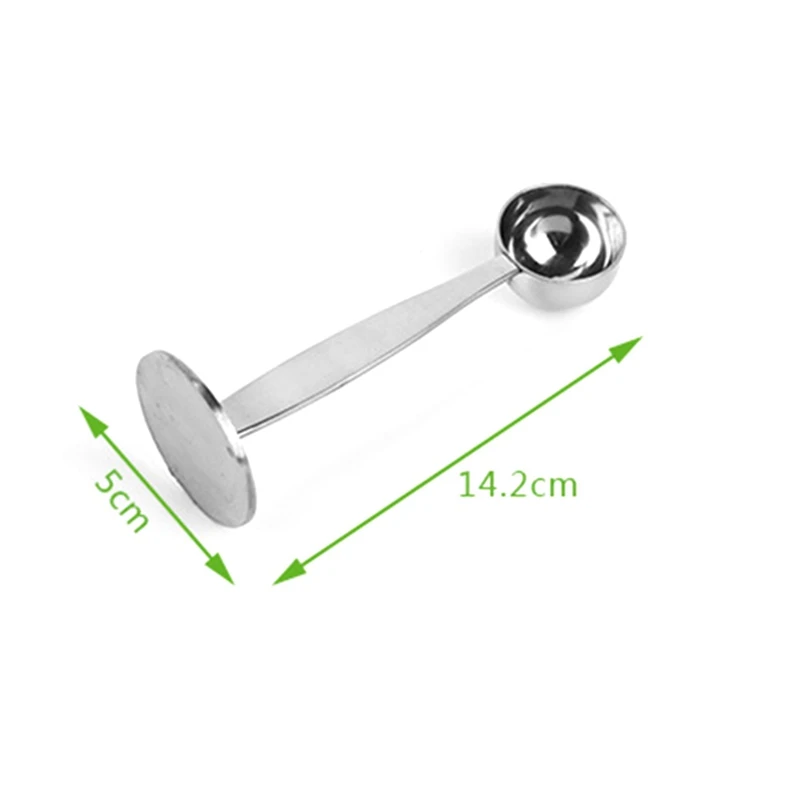 Kitchen Accessories 2 In 1 Stainless Steel Coffee Powder Press Espresso Coffee Cup Stand Measuring Spoon Tea Utensils
Kitchen Accessories 2 In 1 Stainless Steel Coffee Powder Press Espresso Coffee Cup Stand Measuring Spoon Tea Utensils