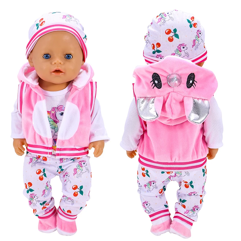 Комбинезоны детские 17 дюймов, одежда для мальчиков и девочек, шляпа, комбинезоны для малышей 40 см, игрушки для детей, подарок для девочек
Комбинезоны детские 17 дюймов, одежда для мальчиков и девочек, шляпа, комбинезоны для малышей 40 см, игрушки для детей, подарок для девочек