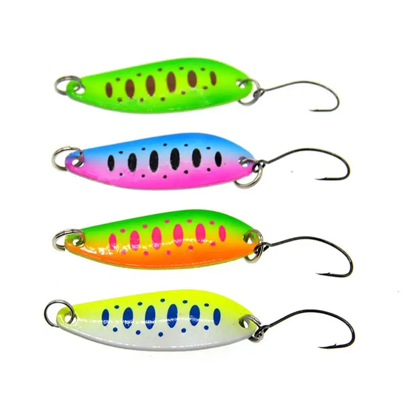 1PCS Metal Spinner Spoon Trout Fishing Lure Hard Bait Sequins Noise Paillette Artificial Bait Small Hard Sequins Spinner
1PCS Metal Spinner Spoon Trout Fishing Lure Hard Bait Sequins Noise Paillette Artificial Bait Small Hard Sequins Spinner