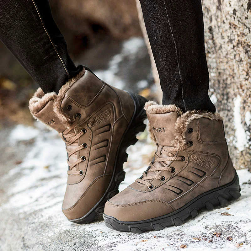 New Arrival Winter Men Running Shoes Super Warm Women Snow Boots Thick Fur Male Female Sneakers Waterproof Winter Boots Size 47
New Arrival Winter Men Running Shoes Super Warm Women Snow Boots Thick Fur Male Female Sneakers Waterproof Winter Boots Size 47