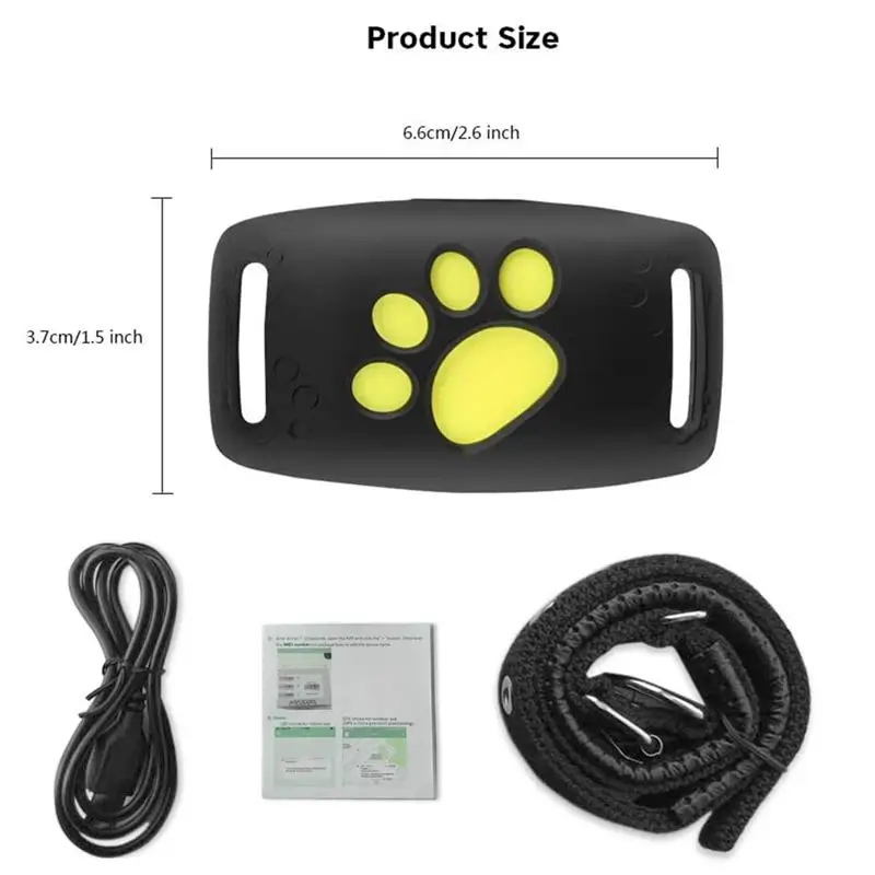 GPS Tracker Smart Pet Tracking Locator Waterproof GPS Location Collar For Cats Dogs Anti-Lost Positioning Tracker Locating
GPS Tracker Smart Pet Tracking Locator Waterproof GPS Location Collar For Cats Dogs Anti-Lost Positioning Tracker Locating