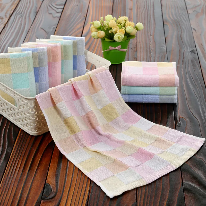 Baby Towel Cotton Plaid Gauze 27*50cm Newborn Infant Grid Face Hand Bathing Bib Handkerchief Baby Stuff Toddler Towel
Baby Towel Cotton Plaid Gauze 27*50cm Newborn Infant Grid Face Hand Bathing Bib Handkerchief Baby Stuff Toddler Towel