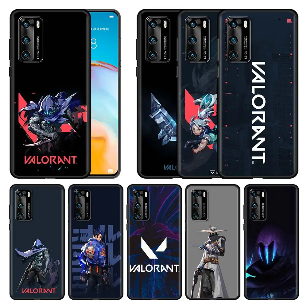 Hot Game Valorant Cell Phone Case For Huawei P30 P40 P20 Lite E P Smart Z 2019 2021 2020 P50 Pro P10Lite Black TPU Soft Cover
Hot Game Valorant Cell Phone Case For Huawei P30 P40 P20 Lite E P Smart Z 2019 2021 2020 P50 Pro P10Lite Black TPU Soft Cover