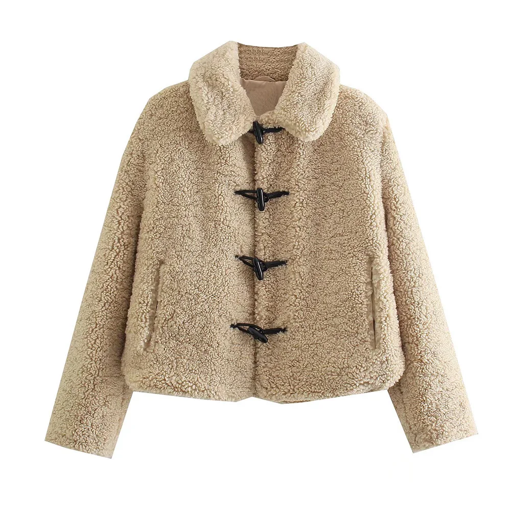 XIKOM 2021 Winter Solid Plush Jacket Bear Pockets Long Sleeve Women Jacket Casual Warm Oversized Jacket Vintage
XIKOM 2021 Winter Solid Plush Jacket Bear Pockets Long Sleeve Women Jacket Casual Warm Oversized Jacket Vintage