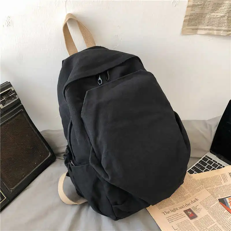 2021 Spring Purple Solid Color High Capacity Travel Backpack Laptop Canvas Women Backpack Female Schoolbag for Teenages Girls
2021 Spring Purple Solid Color High Capacity Travel Backpack Laptop Canvas Women Backpack Female Schoolbag for Teenages Girls