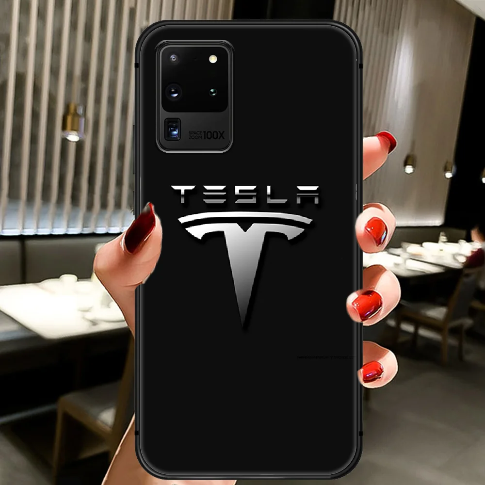 Luxury Car logo Tesla Electric Phone Case Cover Hull For Samsung Galaxy S 6 7 8 9 10 e 20 Edge Uitra Note 8 9 10 Plus black Etui
Luxury Car logo Tesla Electric Phone Case Cover Hull For Samsung Galaxy S 6 7 8 9 10 e 20 Edge Uitra Note 8 9 10 Plus black Etui