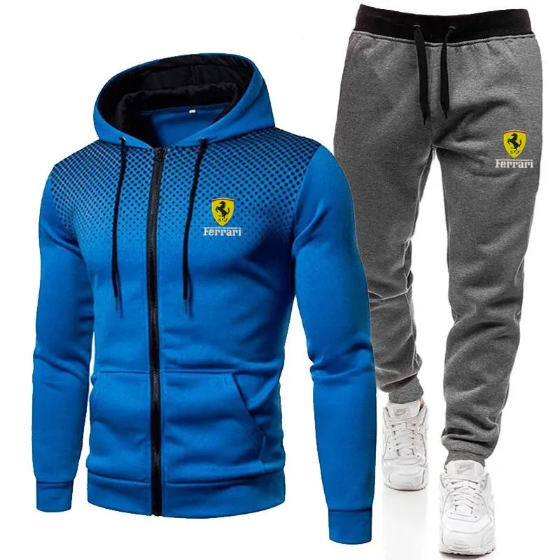 2021 New Spring And Autumn Men's Fashion Zipper Hoodie Suit + Pants Two-Piece Casual Track Suit Brand Printed Pullover
2021 New Spring And Autumn Men's Fashion Zipper Hoodie Suit + Pants Two-Piece Casual Track Suit Brand Printed Pullover