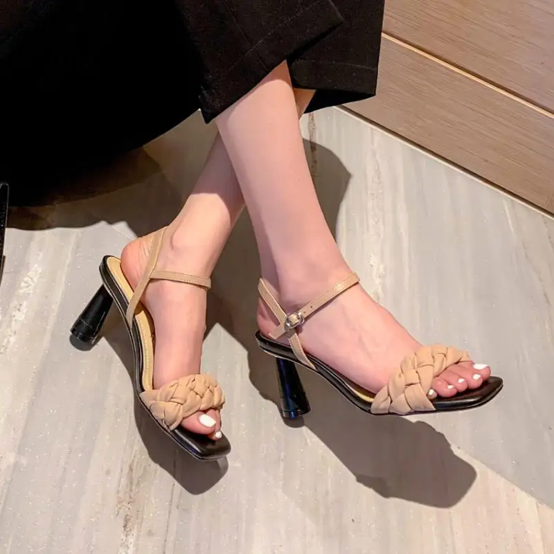 KemeKiss New Women High Heel Sandals Real Leather Strange Heel Party Shoes For Women Fashion Cool Ladies Footwear
KemeKiss New Women High Heel Sandals Real Leather Strange Heel Party Shoes For Women Fashion Cool Ladies Footwear