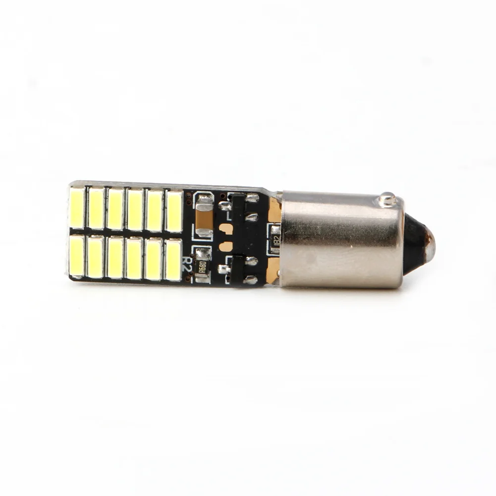 White Light BA9S-4014-24 LED Bulbs For CC Backup Reverse Light DC 12V New 
White Light BA9S-4014-24 LED Bulbs For CC Backup Reverse Light DC 12V New